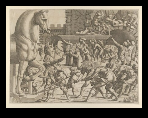 حكايات طروادة: التفسيرات الفنية للحرب الملحمية