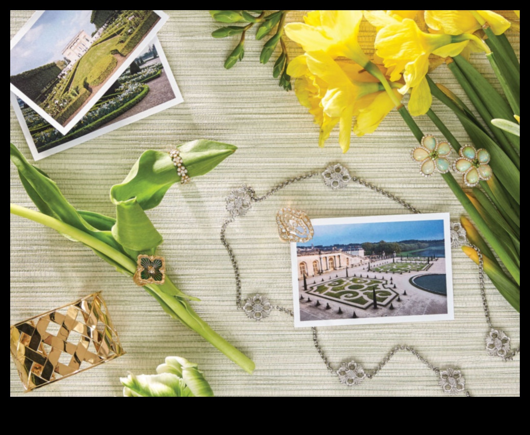 حدائق ساحرة: تزدهر بالجمال مع خلخالنا المستوحاة من الحديقة