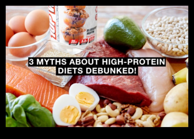 5 خرافات عن النظام الغذائي عالي البروتين 3 الخرافات الشائعة حول الأنظمة الغذائية عالية البروتين: مفضوحة!