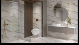 الرخام تحميل خالدة على أي مرحاض 4 ما هي بعض الطرق الأنيقة لاستخدام الرخام في تصميم الحمام الحديث؟