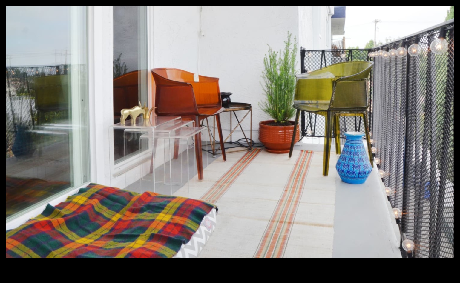 تجديد الشرفة الخارجية 10 نصائح سهلة 3 نصائح لتزيين شرفتك الخارجية