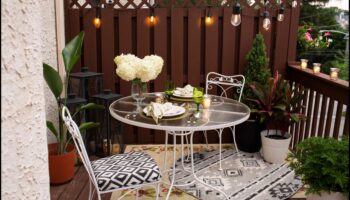 نصائح لتزيين شرفتك الخارجية