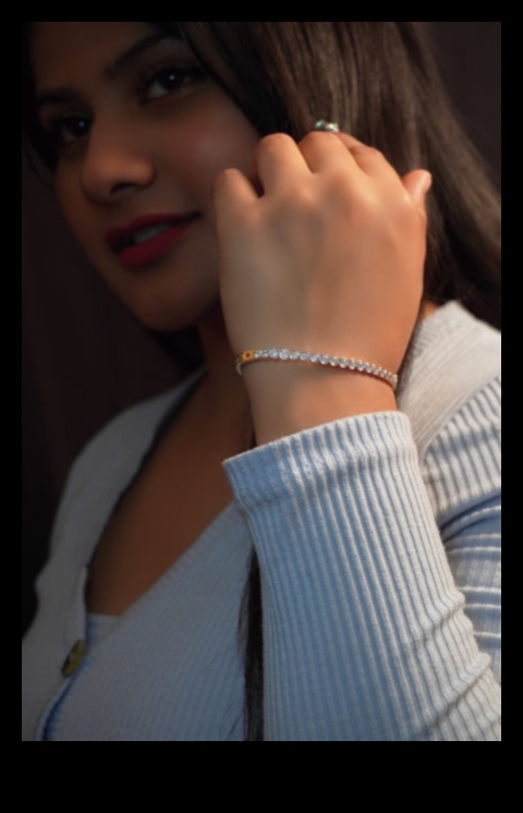 تألقي بسحرك: استمتعي بجاذبية الأساور الأنيقة