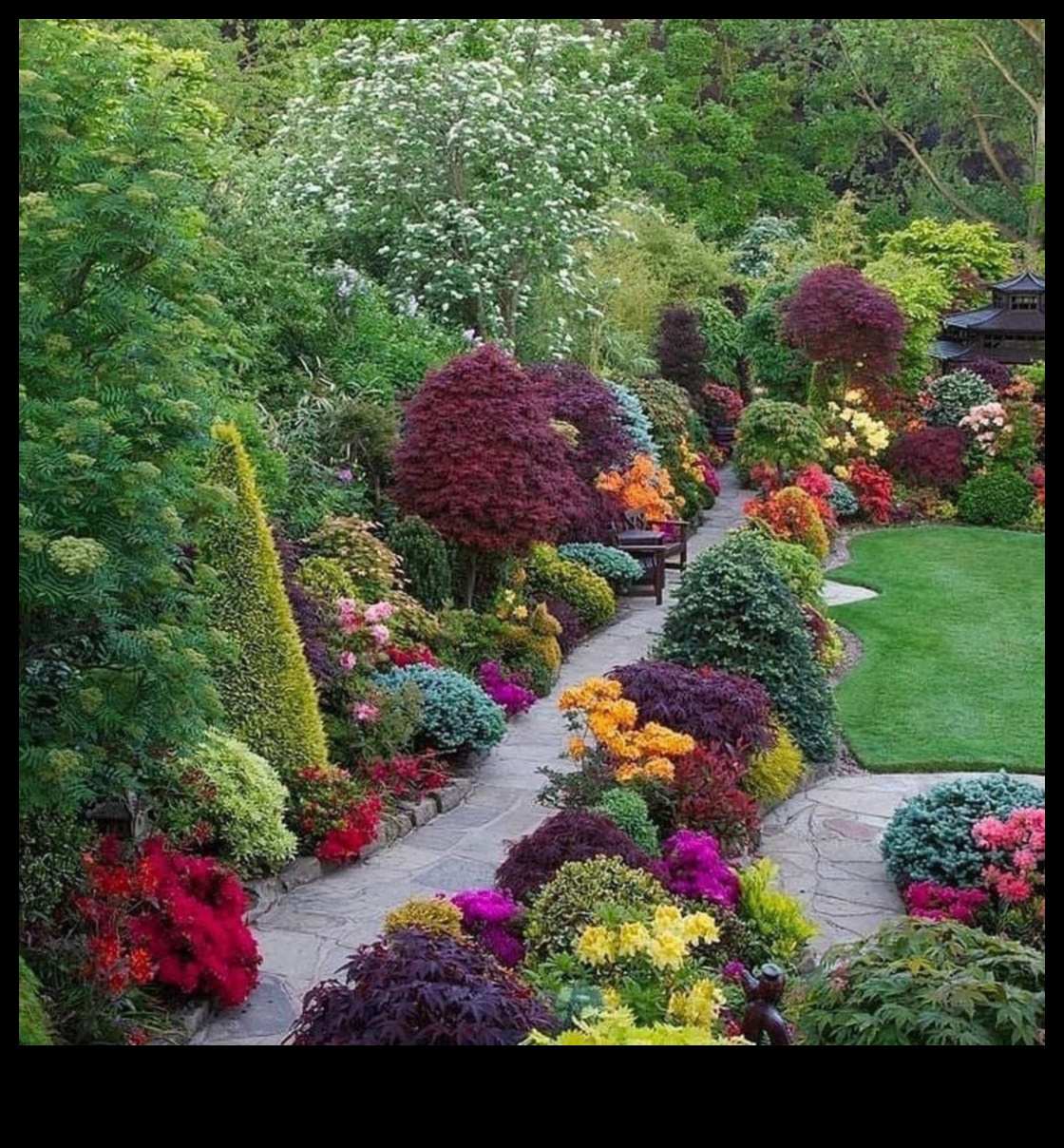 حدائق ساحرة: تزدهر بالجمال مع خلخالنا المستوحاة من الحديقة