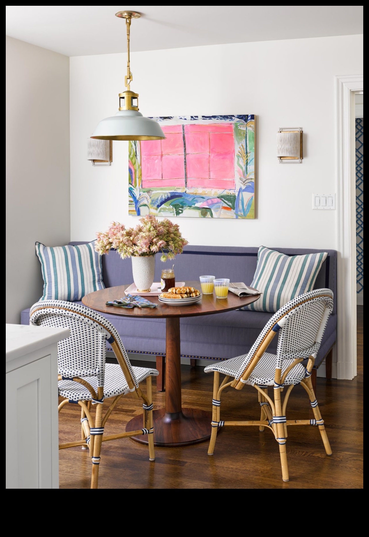 زوايا الإفطار إضافة مريحة وأنيقة لمنزلك 1 كيفية إنشاء زاوية إفطار مريحة